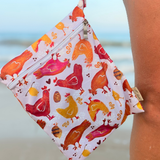 'Spring Chicken' Mini Wet Bag