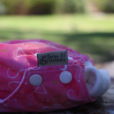 'Fire' OSFM Side Snapping Cloth Nappy