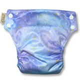 'Water' OSFM Side Snapping Cloth Nappy