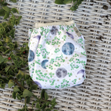 'Moon phases' OSFM Side Snapping Cloth Nappy