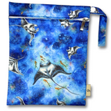 'Manta Ray' Mini Wet Bag