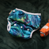 'Coral' OSFM Reusable Swim Nappy