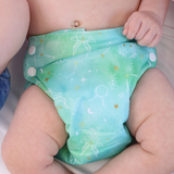 'Earth' OSFM Side Snapping Cloth Nappy