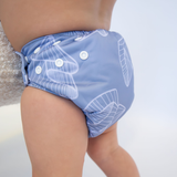 'Vitality' OSFM Side Snapping Cloth Nappy