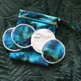 Reusable Breast Pads - Coral