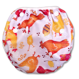'Spring Chickenr' OSFM Reusable Swim Nappy