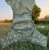 'Harmony' OSFM Side Snapping Cloth Nappy