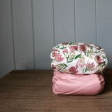 'Our Love' OSFM Side Snapping Cloth Nappy