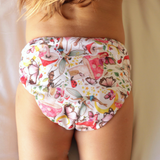 'Enchanted' OSFM Side Snapping Cloth Nappy