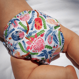 'Native Days' OSFM Side Snapping Cloth Nappy