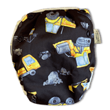 'Digger Daze' OSFM Reusable Swim Nappy
