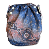 'Nangari- To Sleep' OSFM Side Snapping Cloth Nappy