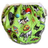 'Poochie Power' OSFM Reusable Swim Nappy