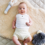 Baby Beehinds Wool Nappy Cover 100% Australian Merino Wool Large