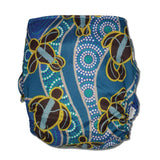 'Yakaarn' OSFM Side Snapping Cloth Nappy