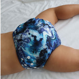 'Western Waters' OSFM Side Snapping Cloth Nappy