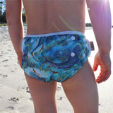 'Ningaloo Dreaming' OSFM Reusable Swim Nappy
