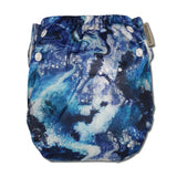 'Western Waters' OSFM Side Snapping Cloth Nappy
