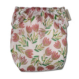 'Summer Sunset' OSFM Side Snapping Cloth Nappy