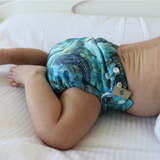 'Ningaloo Dreaming' OSFM Side Snapping Cloth Nappy