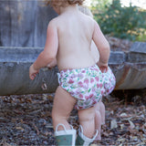 'Summer Sunset' OSFM Side Snapping Cloth Nappy