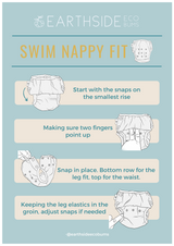 'Ningaloo Dreaming' OSFM Reusable Swim Nappy