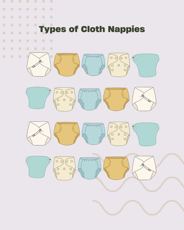 What Are the Different Types of Cloth Nappies?