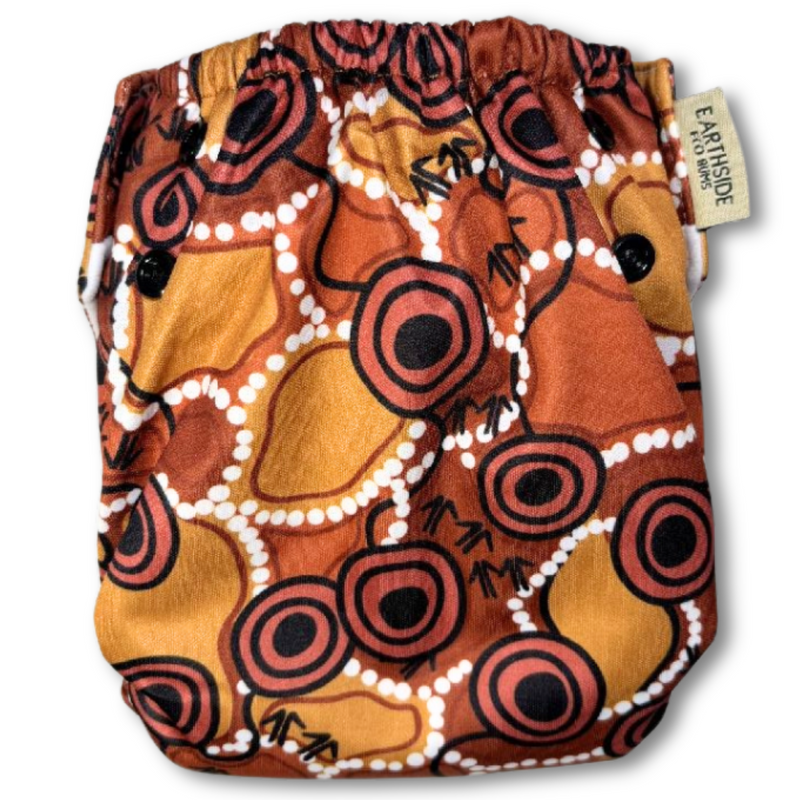 'Nyarnyee' OSFM Side Snapping Cloth Nappy