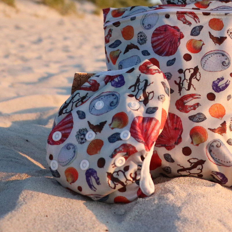 'Tidal Treasures' OSFM Reusable Swim Nappy