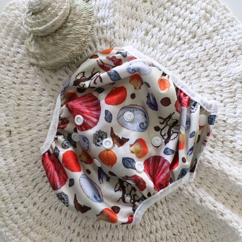 'Tidal Treasures' OSFM Reusable Swim Nappy