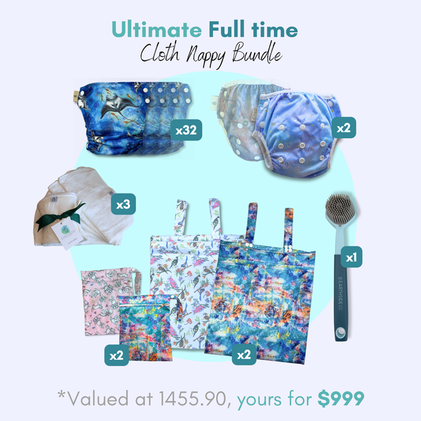The Ultimate Full Time Cloth Nappy Bundle