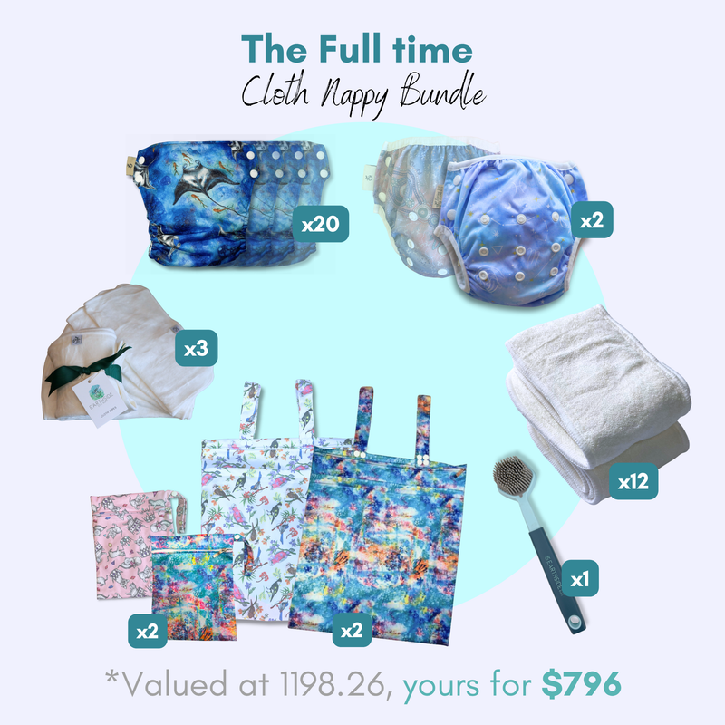 The Full Time Cloth Nappy Bundle