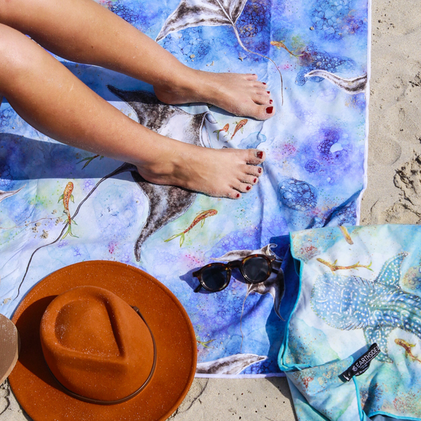 Sand Free Towel Manta's mantra