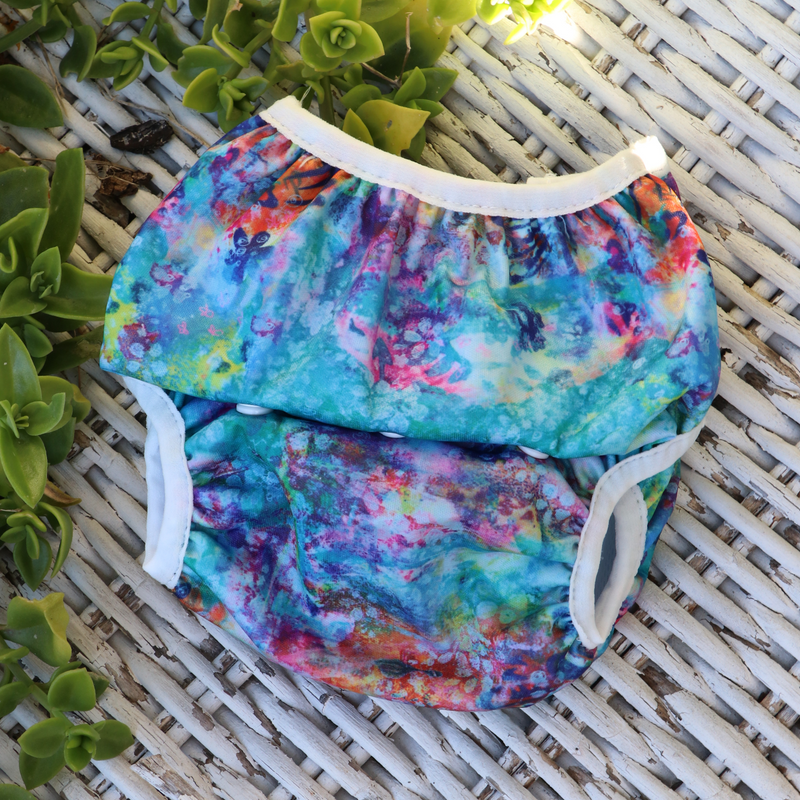 'Pallette of Joy' OSFM Reusable Swim Nappy