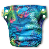 'Coral' OSFM Side Snapping Cloth Nappy