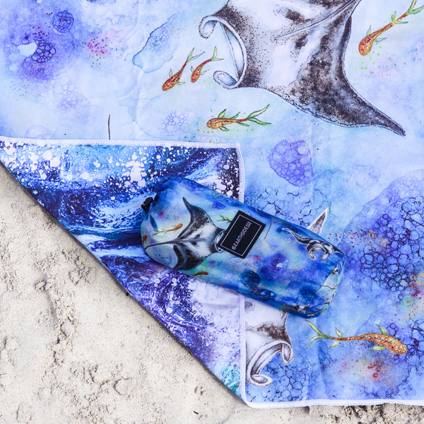 Sand Free Towel Manta's mantra