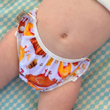 'Spring Chickenr' OSFM Reusable Swim Nappy