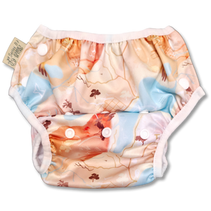 'Wandering Wild' OSFM Reusable Swim Nappy