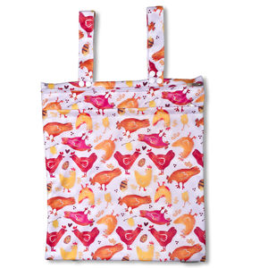 'Spring Chicken' Premium Double Pocket Wet Bag