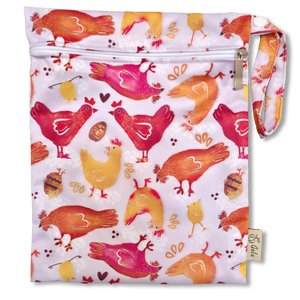 'Spring Chicken' Mini Wet Bag