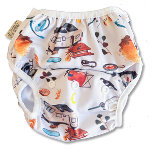 'Great Escape' OSFM Reusable Swim Nappy
