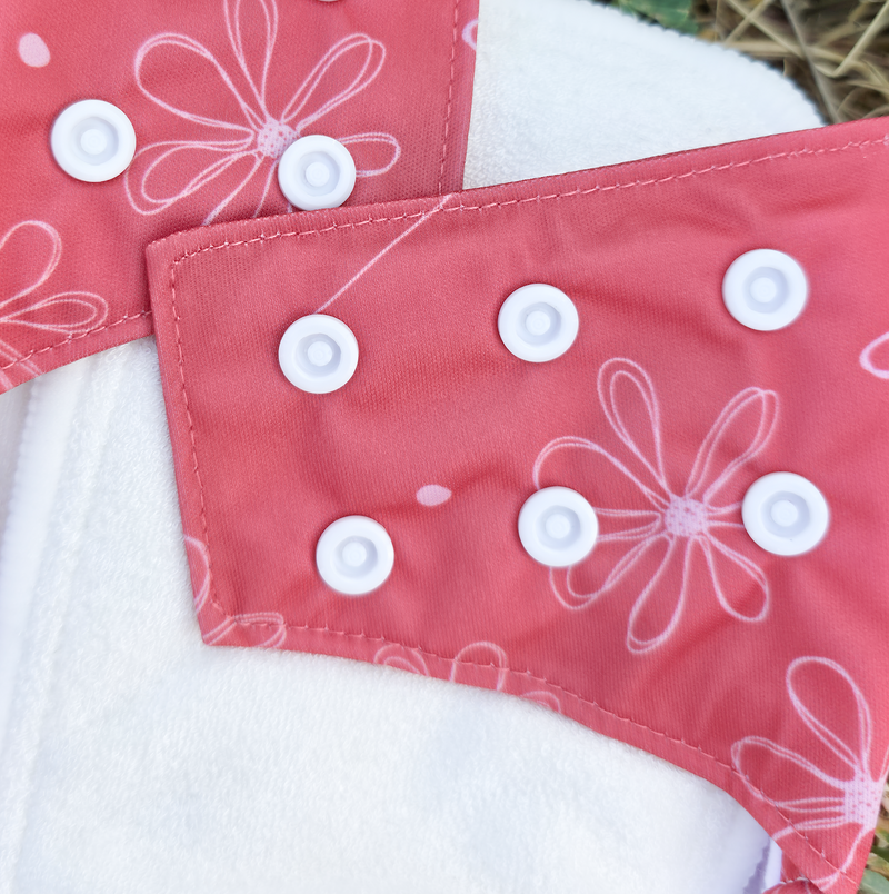 'Joy' OSFM Side Snapping Cloth Nappy