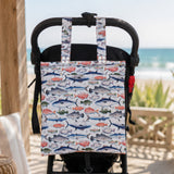 'Girt by sea' Premium Double Pocket Wet Bag
