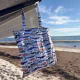 'Girt by sea' Premium Double Pocket Wet Bag