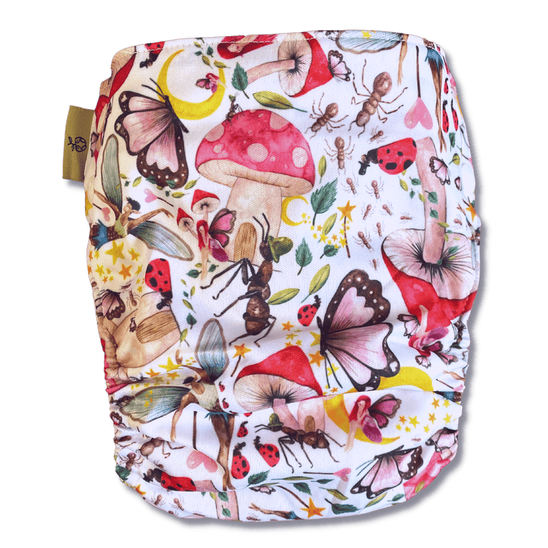'Enchanted' OSFM Side Snapping Cloth Nappy