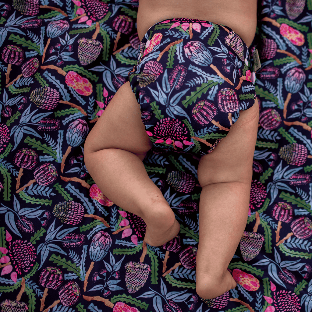 Snapping Cloth 'Native Nights' OSFM Side Snapping Cloth Nappy – Earthside Eco Bums