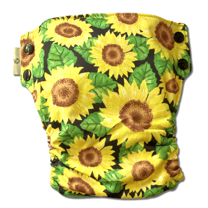 Snapping Cloth 'Sunny Daze' OSFM Side Snapping Cloth Nappy – Earthside Eco Bums
