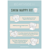 'Enchanted' OSFM Reusable Swim Nappy