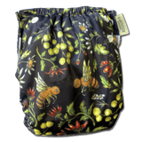 'Bee Mine' OSFM Side Snapping Cloth Nappy