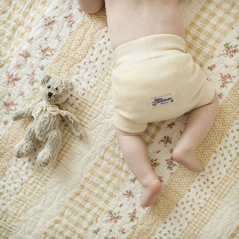 Baby Beehinds Wool Nappy Cover 100% Australian Merino Wool Large